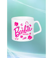 Barbie Enter Mode Baskılı Afilli Kupa Bardak Çay Kahve Fincanı