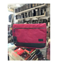 Bagslab Keten Kumaş El Ve Omuz Çantası-1042 (Bordo)