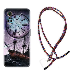 General Mobile GM 21 Pro GM 22 Pro Plus Kılıf Boyun Asklı Rasta Silikon Time 1749