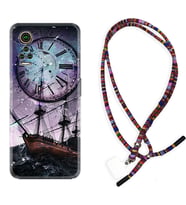 General Mobile GM 21 Pro GM 22 Pro Plus Kılıf Boyun Asklı Rasta Silikon Time 1749