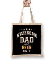 Fathers Day Worlds Best Gardener And Dad Bez Çanta Uzun Saplı
