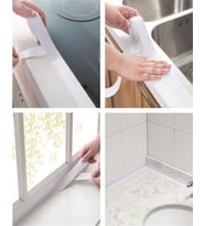 Su Sızdırmaz Bant Banyo Mutfak Küvet Lavabo Tezgah Kenar Bant 3 mt (1 Adet)