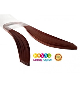 Hayal 5mm kızılaçalan Renkli Quilling Kağıdı - 100'lü