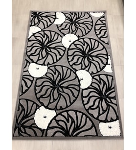 Kaşmir Halı Jade 165X250 Z 002-02 Gri Beyaz 4 M2 Halı !