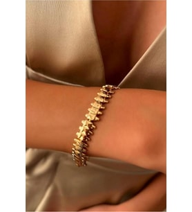 Xuping Taşsız Bileklik - Gold