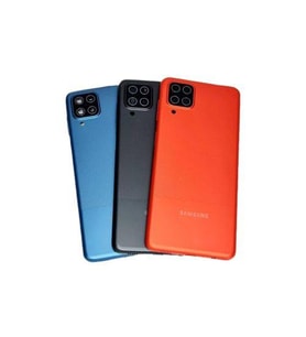 Samsung A12 SM-A125F Kasa Kapak (Siyah)