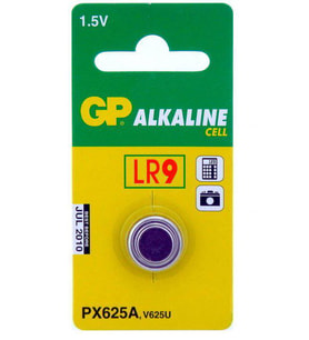 GP GPPX625A-2C1 ALKALİN TEKLİ BLİSTER LR9