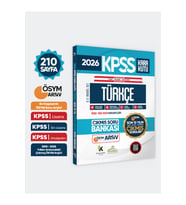 2026 FULLKPSS Lisans-Önlisans-Ortaöğretim Türkçenin Kara Kutusu ÖSYM Çıkmış Soru Bankası Son 15 Yıl