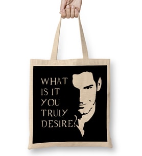 What is it You Truly Desire Lucifer 03 Bez Çanta Uzun Saplı