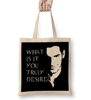 What is it You Truly Desire Lucifer 03 Bez Çanta Uzun Saplı