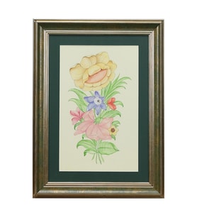 e38 EL İŞÇİLİĞİ SULUBOYA TABLO 42*57 cm - 6202