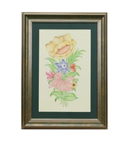 e38 EL İŞÇİLİĞİ SULUBOYA TABLO 42*57 cm - 6202
