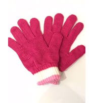 Pembe Kız Çocuk Eldiven 8-12 Yaş Fuşya-8-12 Yaş