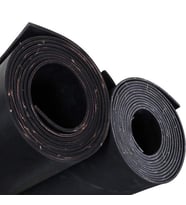 LASTİK LEVHA 10 MM BEZLİ 1,20 (EN: 1,2 MT BOY: 1 MT)