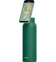 Ringo Pro Pipetli, Telefon Tutuculu Termal Çelik Termos 710 ml (Yeşil)