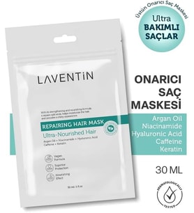 Aşırı Yıpranmış ve Dökülen Saçlar için Hızlı Saç Uzatan Besleyici Onarıcı Saç Maskesi