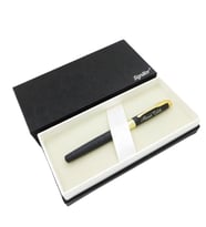 Signator® ST185 Slim Bazalt Siyah Gold Metal Roller Kalem  İsme Özel Kalem (Karışık)
