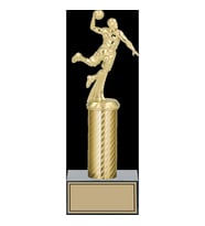 ODAK KUPA - Figürlü Kupalar - Hentbol Figürlü Kupalar FG-007 B - 29 cm