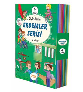Erdemler Dizisi 4. Sınıf (10 Kitap) - Kolektif - Yuva Yayınları