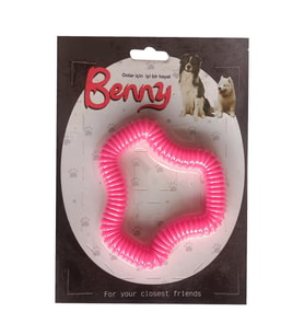 Benny Köpek Oyuncağı Sert 11 x 10 cm Pembe