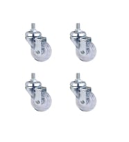 Furç Vidalı Bilyalı Teker - 20x50 - Şeffaf HKS188 - 4 Adet TG-V 12356