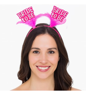 pilelistore Pembe Renkli Bride to Be Parti Tacı – Bekarlığa Veda Gecesi İçin