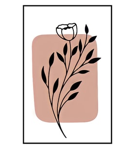 Hbb Sanat Koleksiyonu Soyut Tasarım Ahşap Tablo/poster