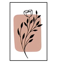 Hbb Sanat Koleksiyonu Soyut Tasarım Ahşap Tablo/poster