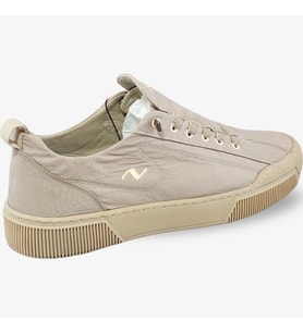 Noka Champ Unısex Paraşüt Kumaş Günlük Sneaker Ayakkabı (Bej)