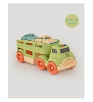 let's be child Işıklı ve Sesli Taşıyıcı Tır ve 2 Minik Araç Lc YEŞİL