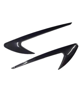 Universal çamurluk venti Piano Black Tampon Çamurluk rüzgarlık Venti Çamurluk Iz