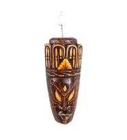Dekoratif Ağaç Mask 20 cm Duvar Dekoru (Karışık)