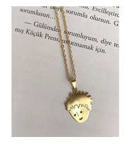 Altın Kaplama Küçük Prens Gümüş Kolye
