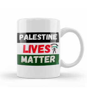 Palestine LIVES MATTER Kupa Bardak Porselen