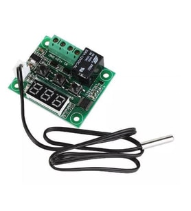 W1209 Dijital Termostat Sıcaklık Kontrol Devresi Sensörlü