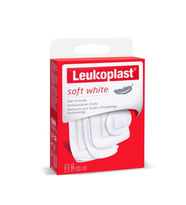 Leukoplast Soft White 19x72mm (12 ad.), 6x22mm (6 ad.), 38x72mm(8 ad.), 38x38 mm(4 ad.) Yara Bandı