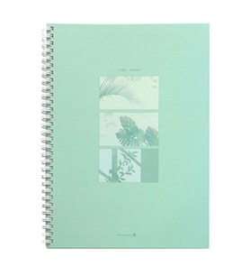 Morning Glory 4500 Çizgili Defter 26x19 cm Yeşil 11131-88965