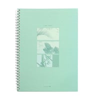 Morning Glory 4500 Çizgili Defter 26x19 cm Yeşil 11131-88965