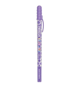 Pensan Jely Neon Jel Kalem 1 mm Mor 