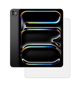 Apple iPad Pro 13 2024 Uyumlu Temperli Cam Tablet Ekran Koruyucu (Şeffaf)