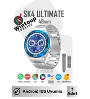 Xiaomi Uyumlu Watch Classic Sk4 Ultimate 49mm 1.45' Tam Ekran Gps/nfc/sesli Asistan Akıllı Saat