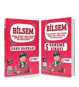 Ardışık Yayınları 3 . Sınıf Bilsem Soru Bankası ve Deneme Seti 2 Kitap