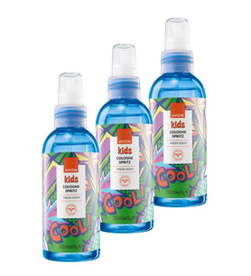 Kids Cool Çocuklar İçin Meyve Kokulu Parfüm Sprey 150 Ml. Üçlü Set