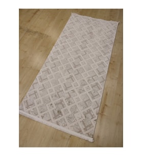 HALIMARKA HALIMARKA K-KFTN KF008A KREM VİZON MODERN HALI YOLLUK 97X200 CM
