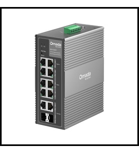 Omada Ies210gpp Industrial, 10 Port Gigabit, 6 Port Poe+, 2 Port Poe++, 2 Port Combo Sfp, 240w, Yöne