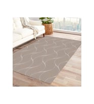 Jassrug Rölyef Halı 120X180 Orla Bej