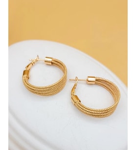 XUPING Çoklu Burma Tel Gold Halka Küpe