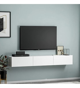 TV Sehpası Tunus Beyaz 180 cm