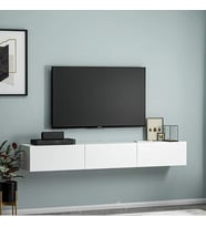 TV Sehpası Tunus Beyaz 180 cm