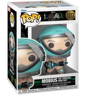 Funko Pop! Marvel: Loki Sezon 2 - Mobius (Tva Temporal Core Suit) (Krem)